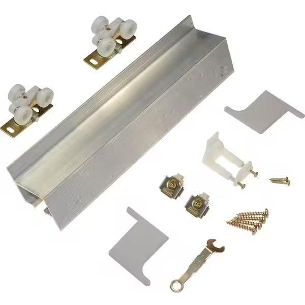 72 in. Wall Mount (Barn Door) Track and Hardware Set