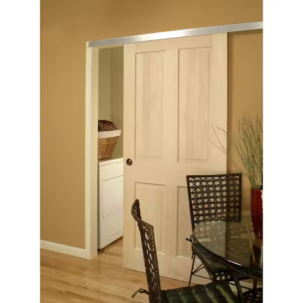 72 in. Wall Mount (Barn Door) Track and Hardware Set