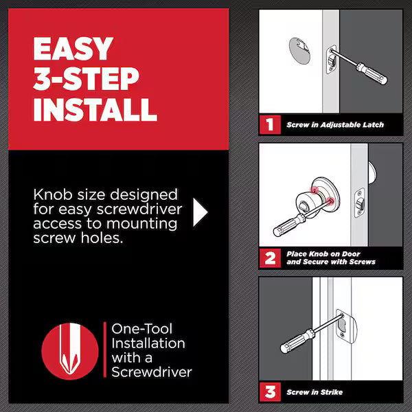 San Clemente Matte Black Single Cylinder Low Profile Door Handleset with Halifax Handle Featuring SmartKey Security